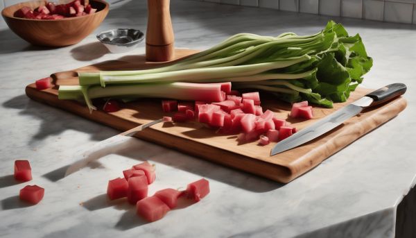 Comment préparer la rhubarbe pour la congélation ?