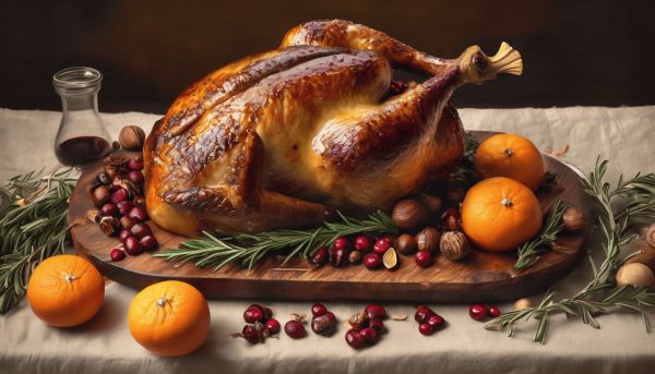 Savourez une pintade de Noël préparée avec soin